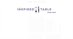Desktop Screenshot of inspiredtable.restaurantgoodluck.com